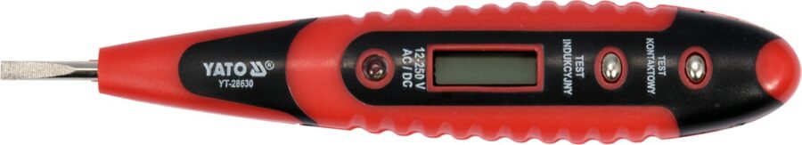 Digital voltage tester AC/DC 12-220V (YT-28630) - YT-28630 salidzini kurpirkt cenas