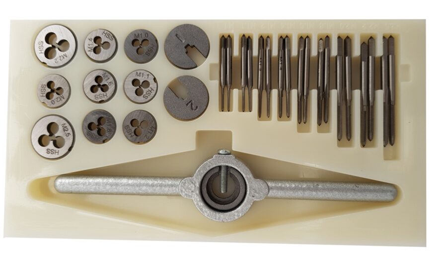 31pc HSS mini tap and die set (MTD31) - MTD31 salidzini kurpirkt cenas