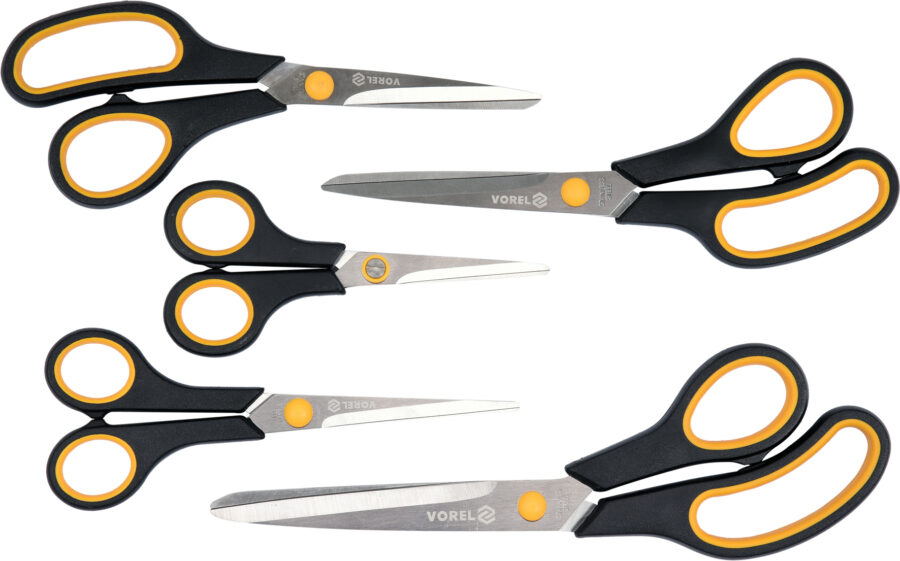 5 PCS SCISSORS SET (76314) - 76314 salidzini kurpirkt cenas