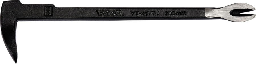 Precise and narrow crowbar | 300 mm (YT-46750) - YT-46750 salidzini kurpirkt cenas