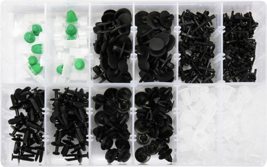 TRIM CLIPS ASSORTMENT BMW 290 PCS (YT-06661) - YT-06661 salidzini kurpirkt cenas