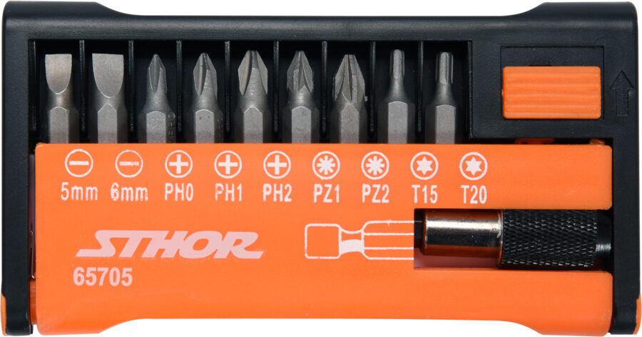 10PCS SCREWDRIVER BIT SET (65705) - 65705 salidzini kurpirkt cenas