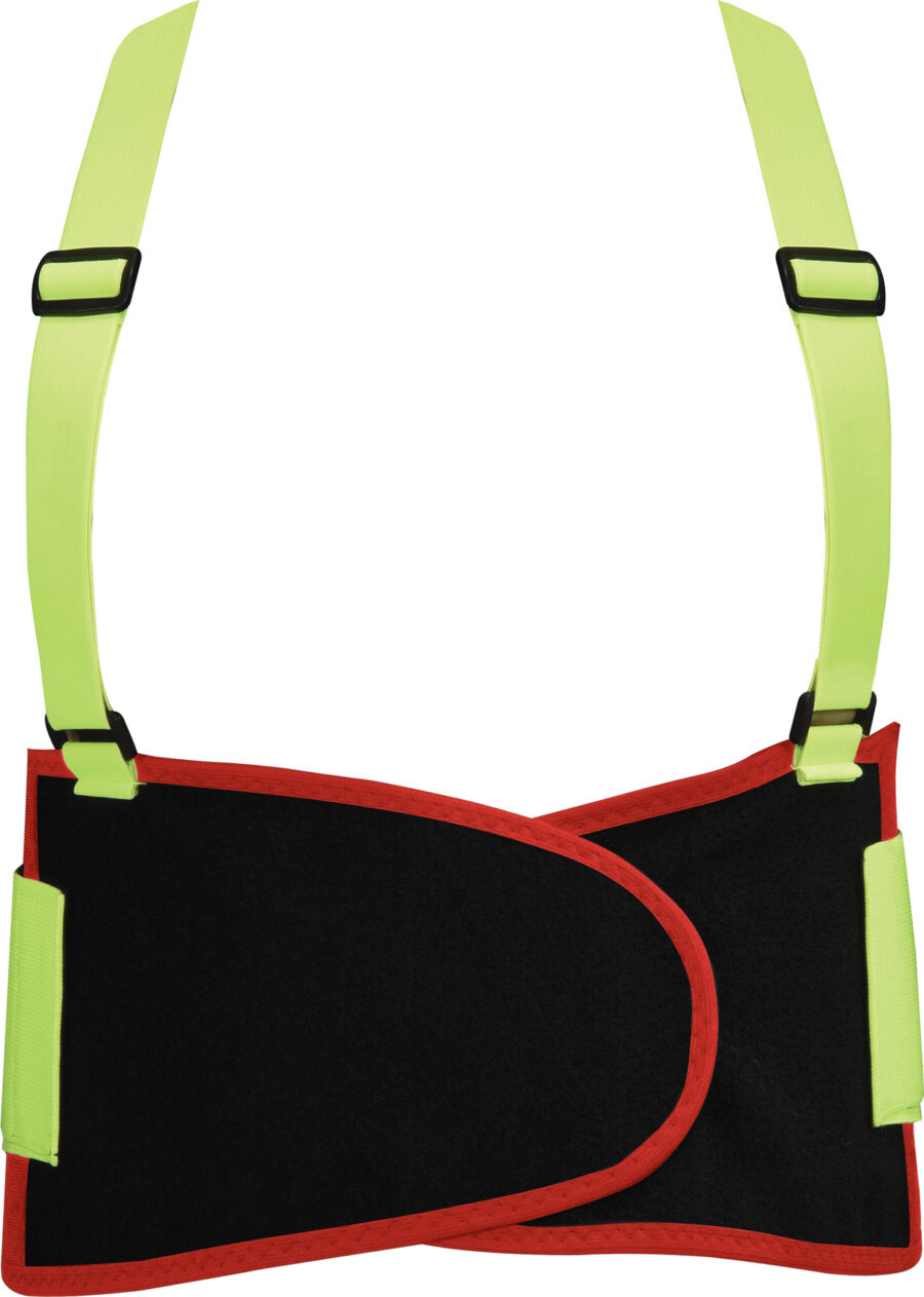 HIGH VISIBILITY BACK SUPPORT BELT