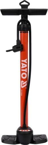 FLOOR PUMP WITH DIGITAL PRESSURE GAUGE (YT-73530) - YT-73530 salidzini kurpirkt cenas