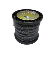 Lawn Trimmer Wing | braided / reinforced / twisted | 2.4 mm x 100 m (M830851) - M830851 salidzini kurpirkt cenas