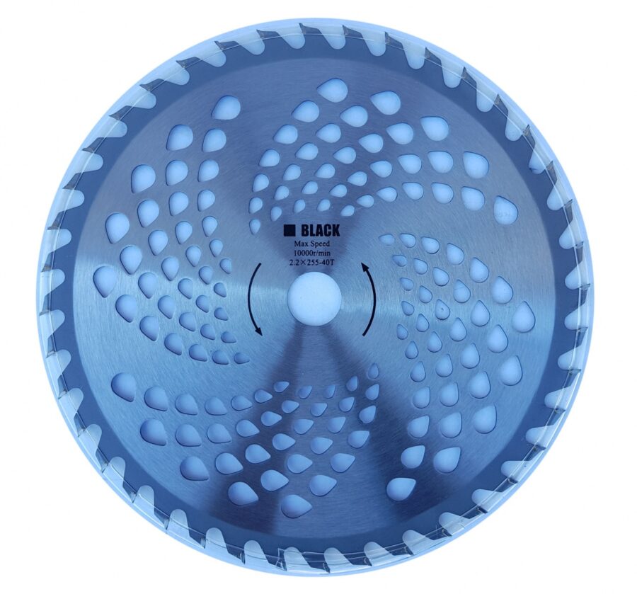 Grass Saw Blade | 255x40T (ES-310123) - ES-310123 salidzini kurpirkt cenas