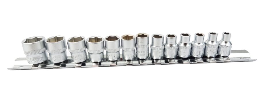 ST-3025 (st-i002) 13pcs socet set 1/4" (KR144014) - KR144014 salidzini kurpirkt cenas