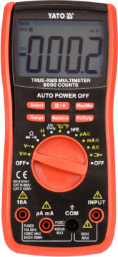 DIGITAL MULTIMETER | TRUE RMS (YT-73085) - YT-73085 salidzini kurpirkt cenas