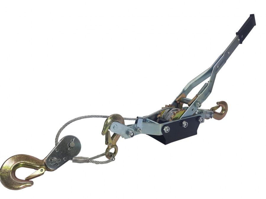 Towing / drawing winch | 3 hooks | 4 t  (EG-1445) - EG-1445 salidzini kurpirkt cenas