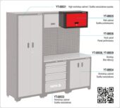 Wall Cabinet | 66 x 30.5 x 41 cm (YT-08935) - YT-08935 salidzini kurpirkt cenas