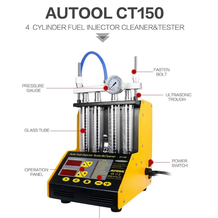 Auto fuel injector tester and cleaner | CE approval (FTC105) - FTC105 salidzini kurpirkt cenas