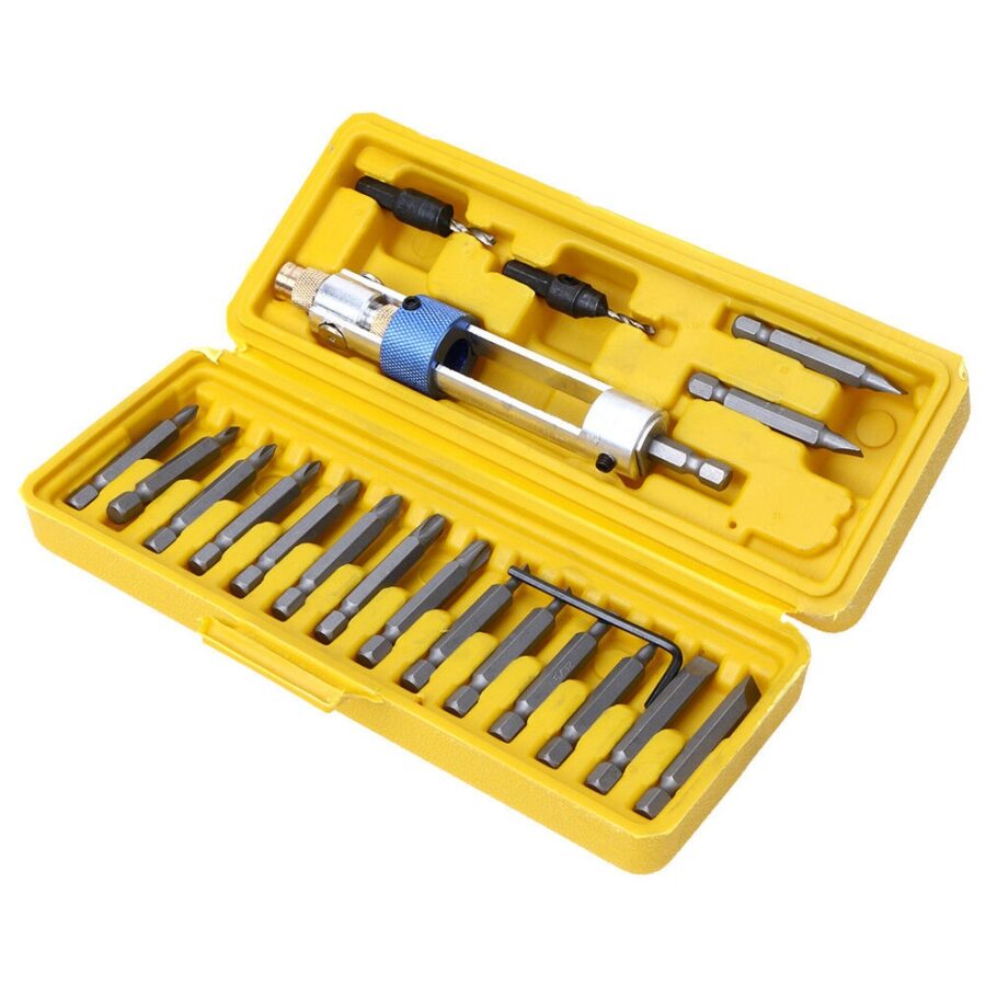 Drill Driver Multi Screwdriver Bit Set | 20 pcs. (ZN20) - ZN20 salidzini kurpirkt cenas