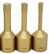 3pcs Vacuum Brazed Diamond Core Drill Bit (DC03) - DC03 salidzini kurpirkt cenas