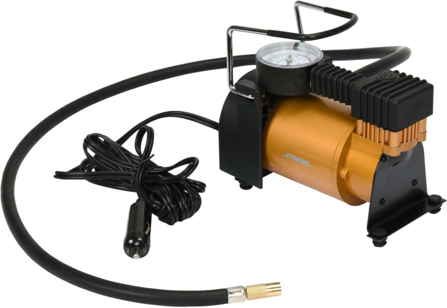 CAR AIR COMPRESSOR 12V 120W 35LPM (82107) - 82107 salidzini kurpirkt cenas