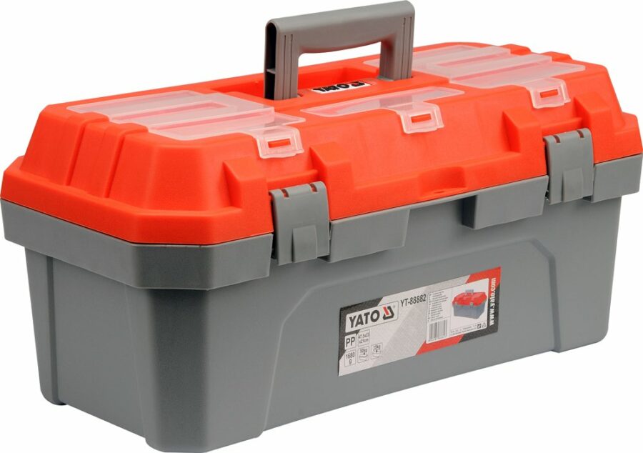 TOOL BOX 472x230x210MM (19") (YT-88882) - YT-88882 salidzini kurpirkt cenas