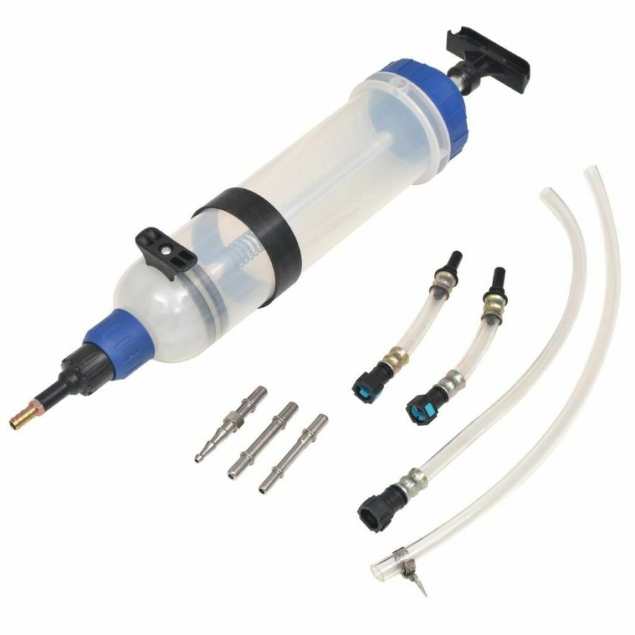 Suction&Filling Syringe for Diesel Fuel systems incl 3-pc adaptor set (SG1500) - SG1500 salidzini kurpirkt cenas