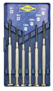 PRECISION SCREWDRIVER SET 6PCS(64310) - 64310 salidzini kurpirkt cenas