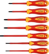 INSULATED SCREWDRIVER SET 7PCS (YT-2828) - YT-2828 salidzini kurpirkt cenas