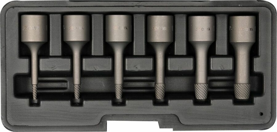 6PCS BOLT EXTRACTOR SET (YT-0623) - YT-0623 salidzini kurpirkt cenas