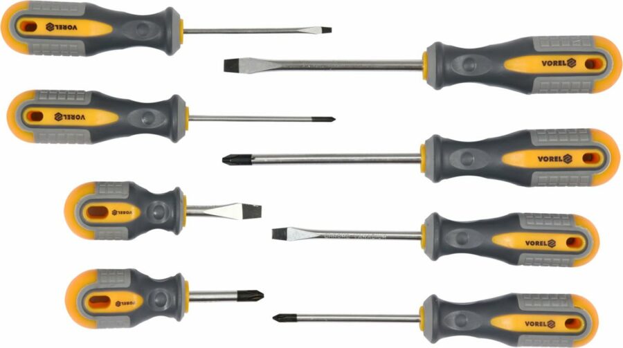 Screwdriver Set | 8 pcs. (60782) - 60782 salidzini kurpirkt cenas