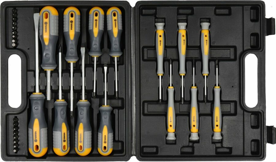 Screwdriver Set | with case | 32 pcs. (60785) - 60785 salidzini kurpirkt cenas