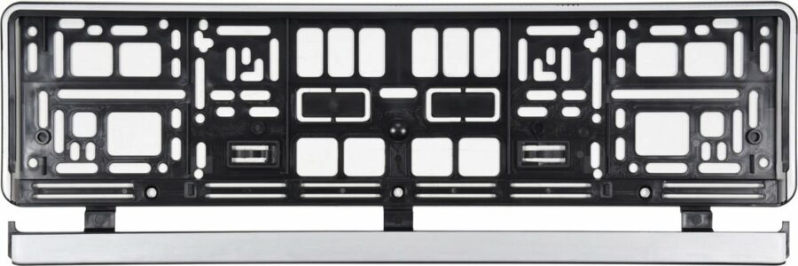 License plate frame | silver (83290) - 83290 salidzini kurpirkt cenas