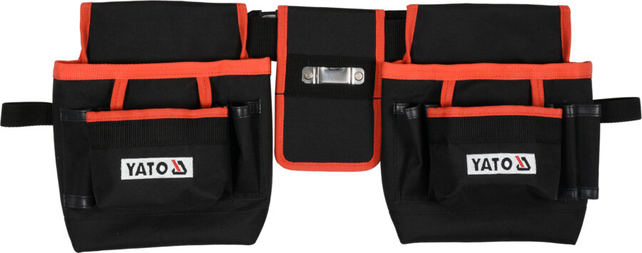 Tool belt 4 large pockets roulette holder (YT-74002) - YT-74002 salidzini kurpirkt cenas