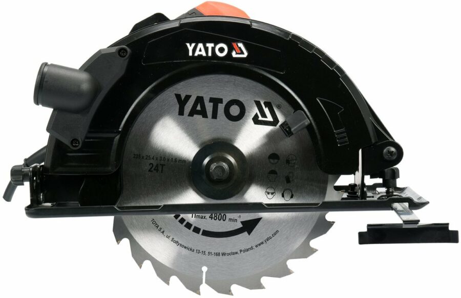 Circular Saw | 235 mm / 2800W (YT-82154) - YT-82154 salidzini kurpirkt cenas