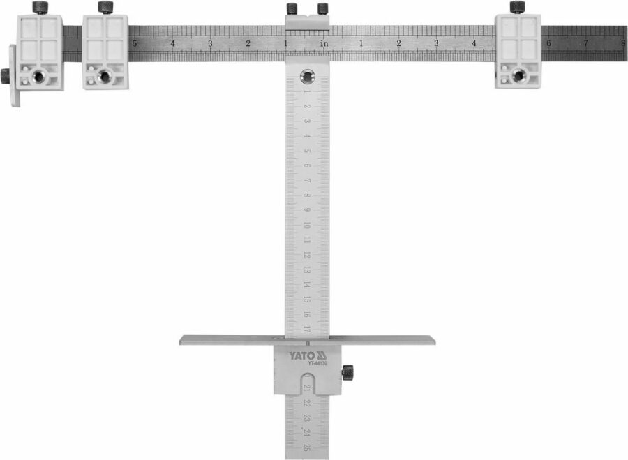 Hole marking template (YT-44130) - YT-44130 salidzini kurpirkt cenas