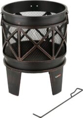 GARDEN STEEL FIRE BASKET 42CM (99702) - 99702 salidzini kurpirkt cenas