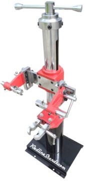 Strut Coil Spring Compressor Automotive Crank Style base mounting stand included (CS002-A) - CS002-A salidzini kurpirkt cenas