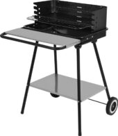 CHARCOAL GRILL WITH FRONT SHELF 54X35CM (99582) - 99582 salidzini kurpirkt cenas