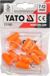 EAR PLUGS  FOAM PU 34dB 5 PAIRS (YT-7451) - YT-7451 salidzini kurpirkt cenas