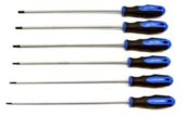 6pcs Extra Long Star Torx Screwdriver Set 250mm T10 - T30 (V1591) - V1591 salidzini kurpirkt cenas