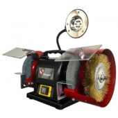 Bench grinder 350W | 150 mm x 2 + brush (BG815) - BG815 salidzini kurpirkt cenas