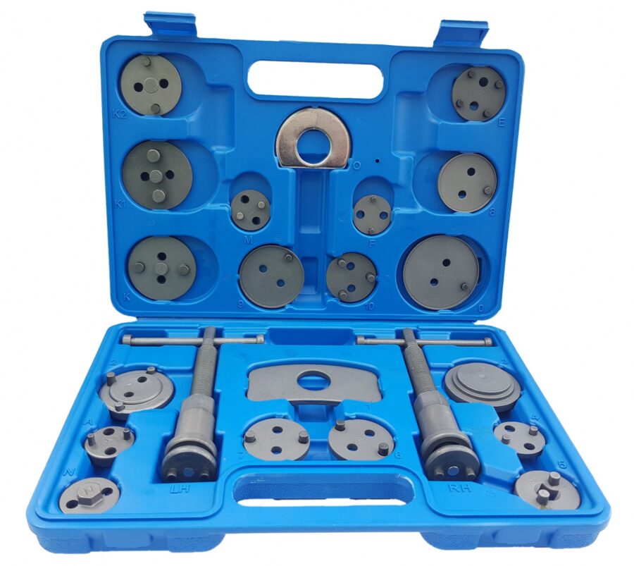 Brake Caliper Wind Back Tool Kit | 22 pcs (LS-45) - LS-45 salidzini kurpirkt cenas