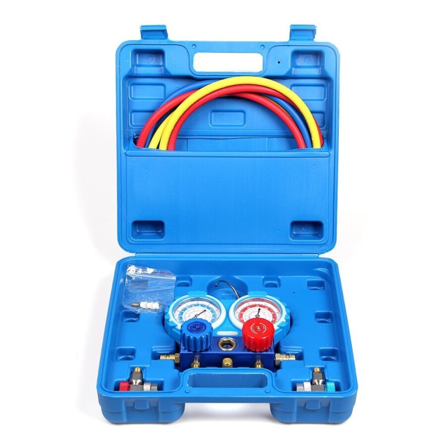 Air Conditioning AC Diagnostic A/C Manifold Gauge Tool Set (SK1443) - SK1443 salidzini kurpirkt cenas