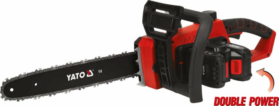 CORDLESS CHAINSAW 14′′ 36V=2 X 18V SET (YT-82812) - YT-82812 salidzini kurpirkt cenas