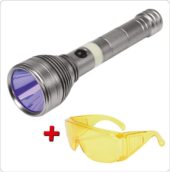 RECHARGEABLE UV FLASHLIGHT 3W