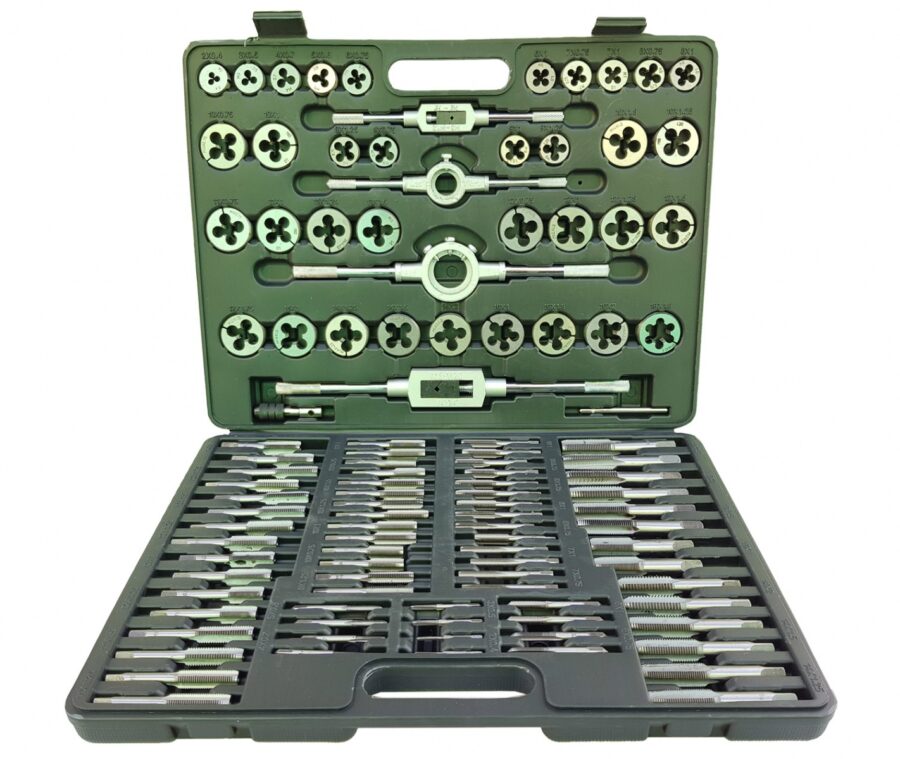 Tap and Die Set | M2 - M18 | 110 pcs. (1900WW) - 1900WW salidzini kurpirkt cenas