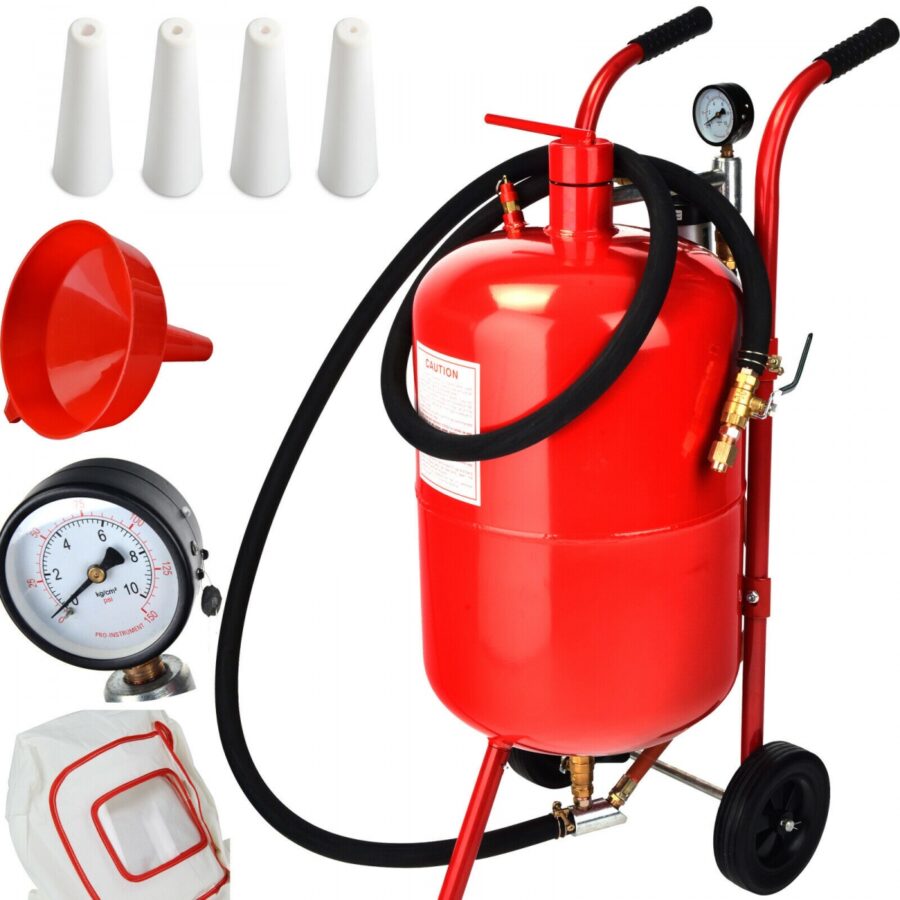 10 Gallon Portable Sandblaster (PS10G) - PS10G salidzini kurpirkt cenas