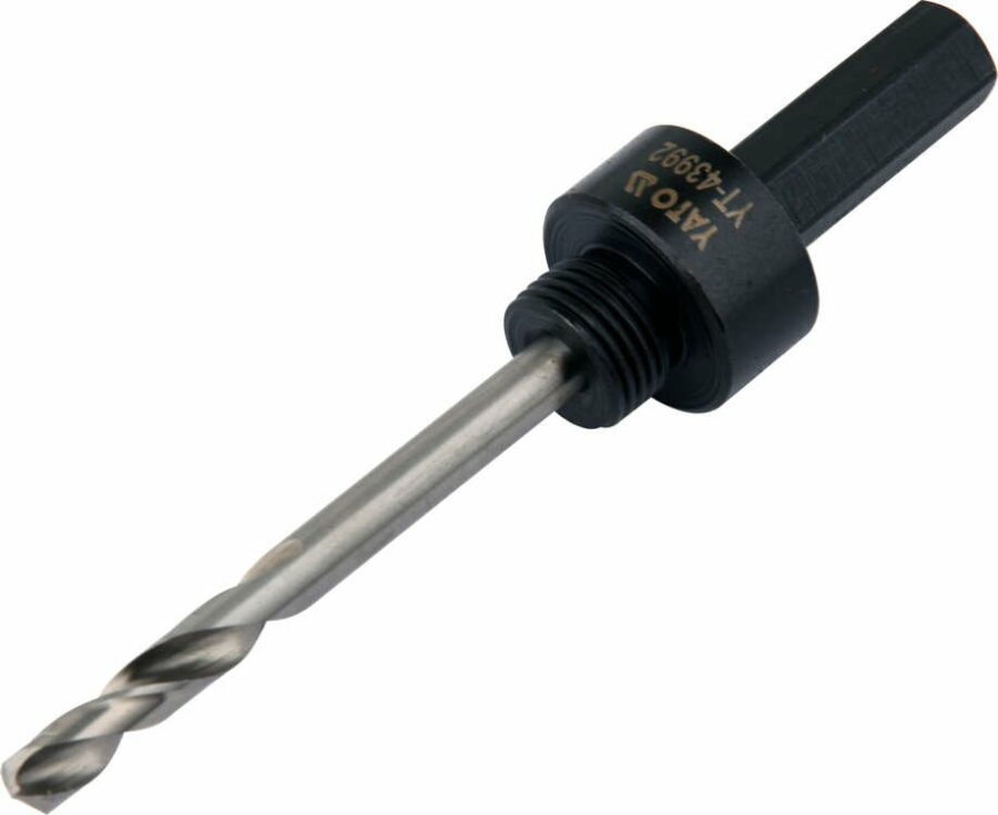 PILOT DRILL THREAD 1/2′ CHUCK HEX 10MM (YT-43992) - YT-43992 salidzini kurpirkt cenas