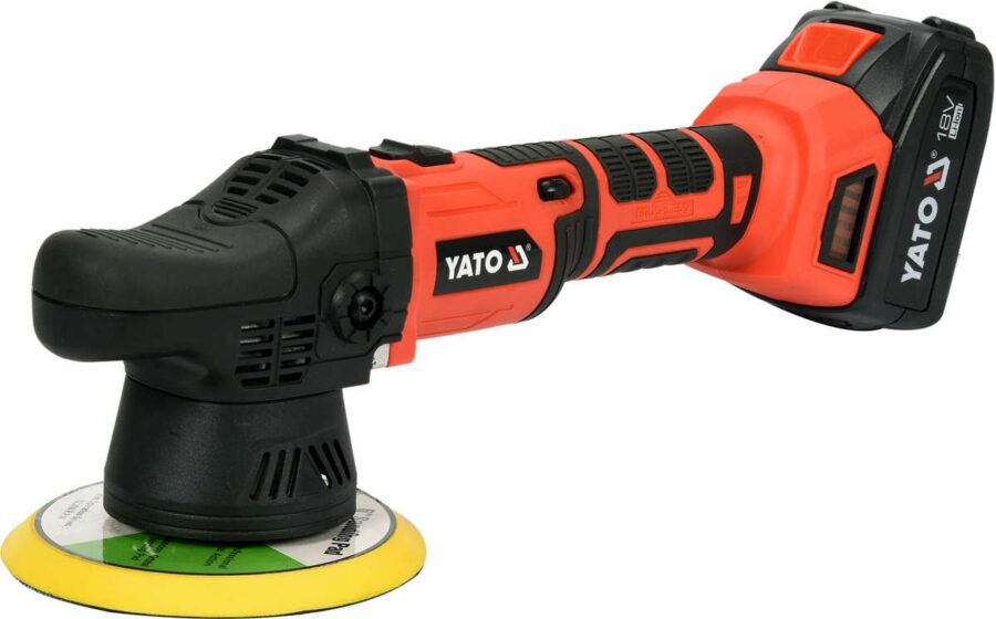 18V BRUSHLESS DUAL ACTION POLISHER (YT-82920) - YT-82920 salidzini kurpirkt cenas