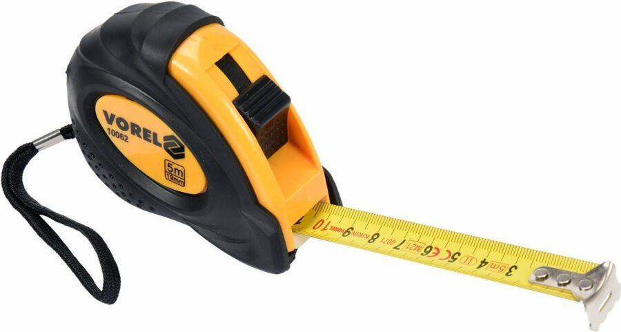 MEASURING TAPE 5M X 19 MM (10062) - 10062 salidzini kurpirkt cenas