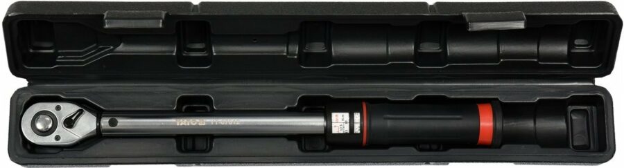 TORQUE WRENCH 1/2" 10-60Nm (YT-07612) - YT-07612 salidzini kurpirkt cenas