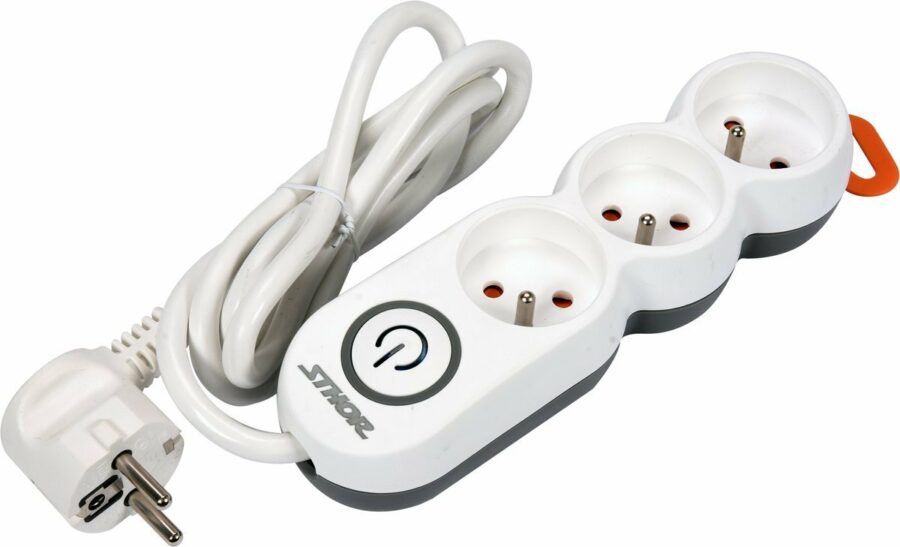 POWER STRIP W. GROUND 3S 1