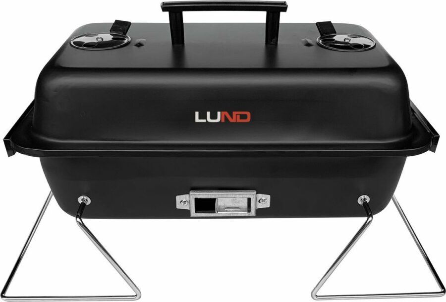 A portable tourist grill with folding legs | 41 X 26 cm (99594) - 99594 salidzini kurpirkt cenas