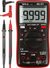 Digital multifunction tester TRUE RMS | (9999 AUTO LCD (YT-73089) - YT-73089 salidzini kurpirkt cenas