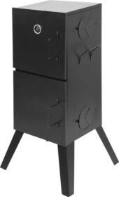 Steel smoker | 54 x 51 x 100 cm (99747) - 99747 salidzini kurpirkt cenas