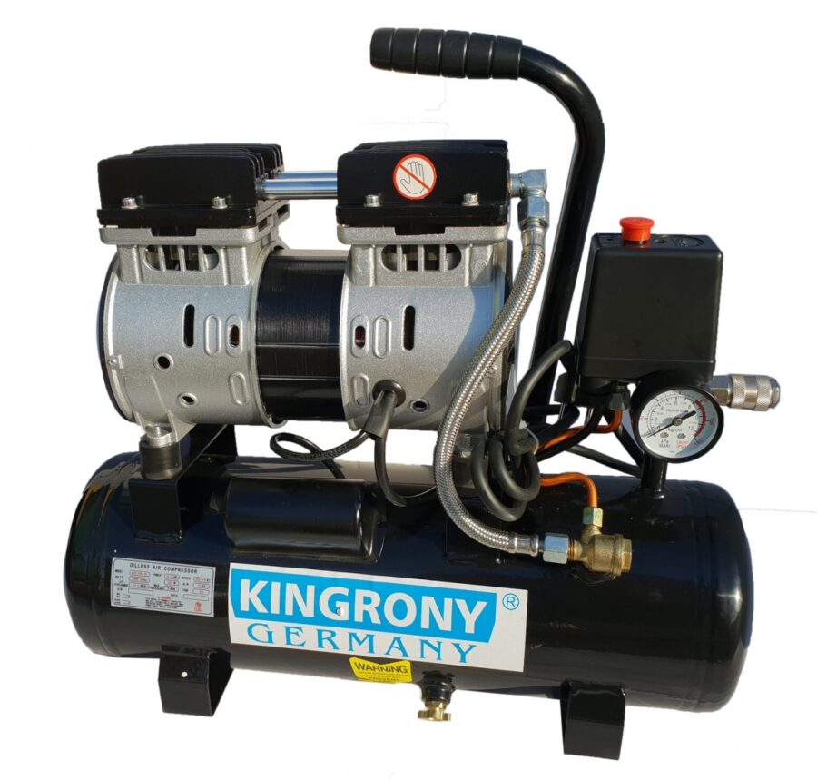 Oiless Silent Air compressor 0.9HP 110L/min (LXU-5508L) - LXU-5508L salidzini kurpirkt cenas